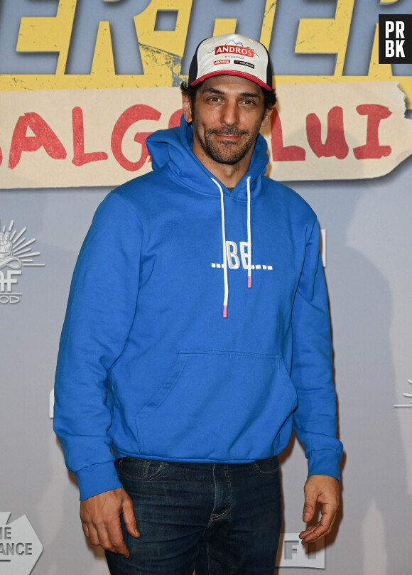 Tomer Sisley - Avant-première du film "Super-héros malgré lui" au cinéma Le Grand Rex à Paris le 31 janvier 2022. © Coadic Guirec/Bestimage