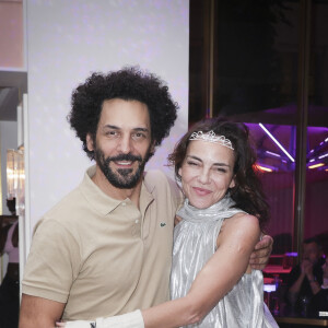 Exclusif - Tomer et Sandra Sisley - Soirée au restaurant de l’Hotel Kimpton, le Montecito, organisée par S.Sisley à Paris le 25 janvier 2024. © Jack Tribeca / Bestimage