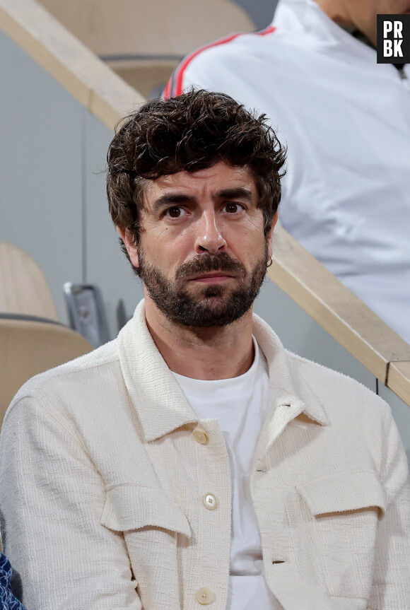 Agustin Galiana dans les tribunes des Internationaux de France de tennis de Roland Garros 2024 à Paris, France, le 30 mai 2024. © Jacovides-Moreau/bestimage