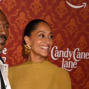 Eddie Murphy et Tracee Ellis Ross à la première de Candy Cane Lane au Regency Village Theatre de Los Angeles, Californie, le 28 novembre 2023.