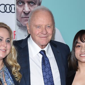 Sir Anthony Hopkins - Les célébrités assistent à la projection du film de Netflix "The Two Popes" à Los Angeles, le 18 novembre.