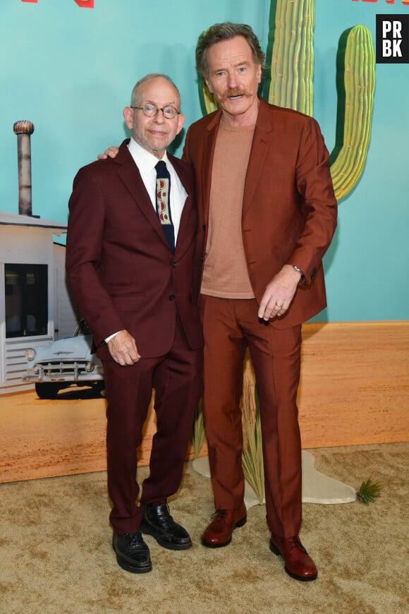 Bob Balaban et Bryan Cranston à la Première du film "Asteroid City" à New York.