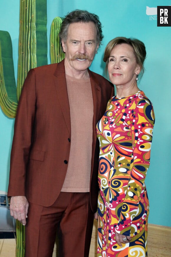 Bryan Cranston et Robin Dearden à la première du film "Asteroid City" à New York.