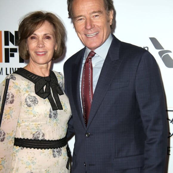 Bryan Cranston et sa femme Robin Dearden à la première de "Last Flag Flying" à New York. © Sonia Moskowitz-Globe Photos via Zuma Press/Bestimage