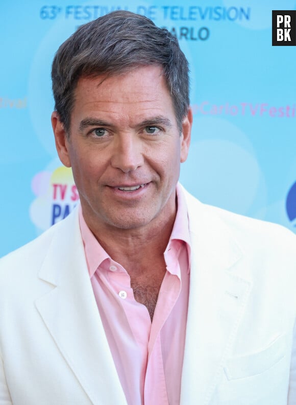 Michael Weatherly (NCIS) pour la soirée du 1000ème épisode de "NCIS" autour d'un gâteau au Neptune lors de la 63ème édition du Festival de television de Monte-Carlo, Monaco, le 15 juin 2024. © Denis Guignebourg/BestImage