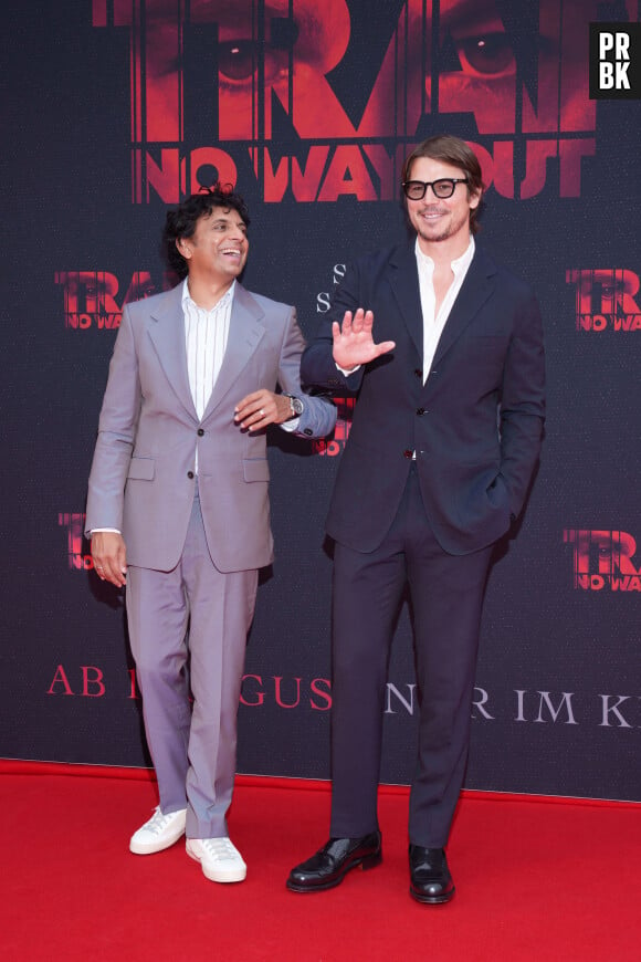 M. Night Shyamalan, Josh Hartnett Trap No Way Out Premiere im Zoo Palast in Berlin am 31.07.2024 