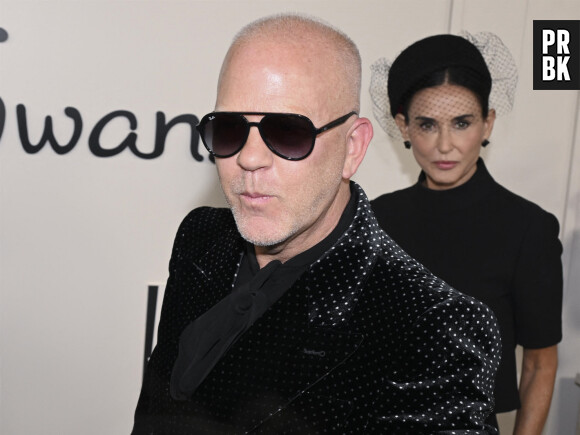 West Hollywood, CA - Celebrities graced the red carpet at the FYC event for FX's "Feud: Capote vs. The Swans," showcasing glamour and style. Pictured: Ryan Murphy, Demi Moore 