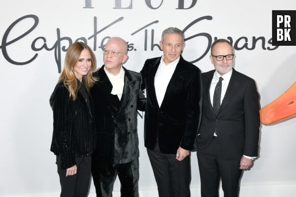 Dana Walden, Ryan Murphy, Bob Iger, John Landgraf at FX’s “FEUD: Capote vs. The Swans” red carpet premiere at the Museum of Modern Art. 