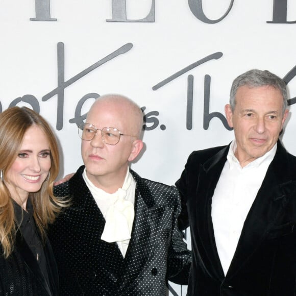 Dana Walden, Ryan Murphy, Bob Iger, John Landgraf at FX’s “FEUD: Capote vs. The Swans” red carpet premiere at the Museum of Modern Art. 