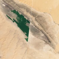 Digne d'un film de science-fiction : en septembre, de fortes pluies ont inondé le Sahara ! Les images incroyables de ces lacs dans le désert