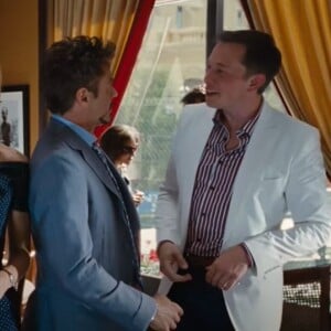 Elon Musk apparait dans Iron Man 2.