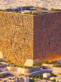 Digne des vaisseaux des plus grands films de science-fiction : l'Arabie saoudite commence à construire un cube pouvant contenir 20 Empire State Buildings