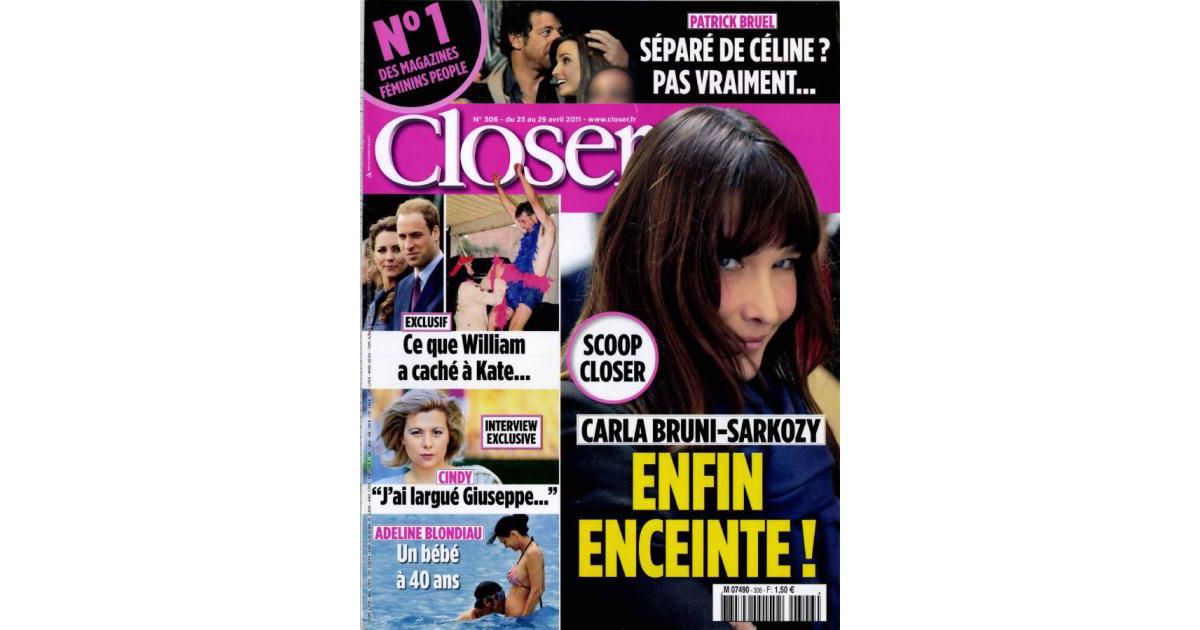 Carla Bruni Sarkozy enceinte ... ''Félicitée'' par Martine ...