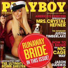 Crystal Harris en couv' de Playboy ... Hugh Hefner la joue cool