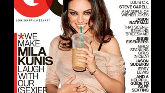 Mila Kunis trop sexy en une de GQ ... elle parle de ses amours