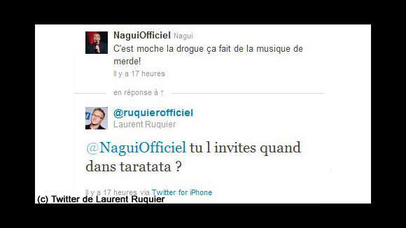 Christophe Hondelatte : Nagui et Laurent Ruquier se rient de lui sur Twitter