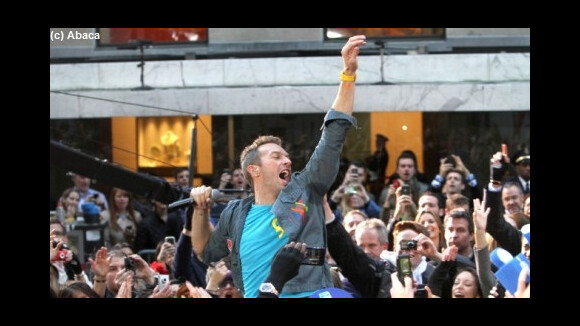 Coldplay reprend Rihanna et son ''We found love'' sur scène