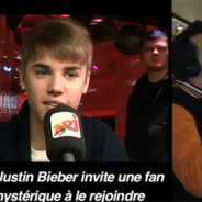 Justin Bieber sur NRJ chez Cauet : il invite une fan ... folle (VIDEO)