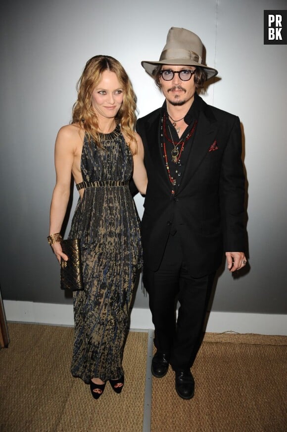 Vanessa Paradis et Johnny Depp, un couple glamour
