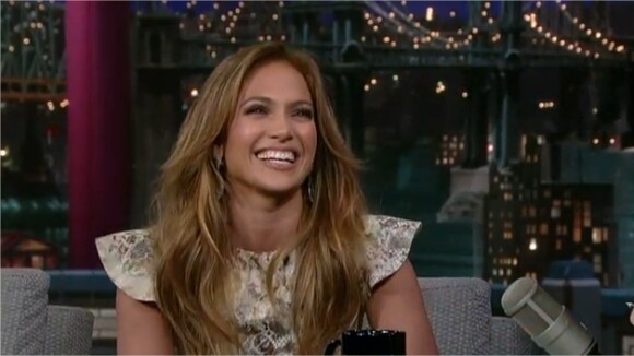 Jennifer Lopez au David Letterman show : son divorce la fait marrer (VIDEO)