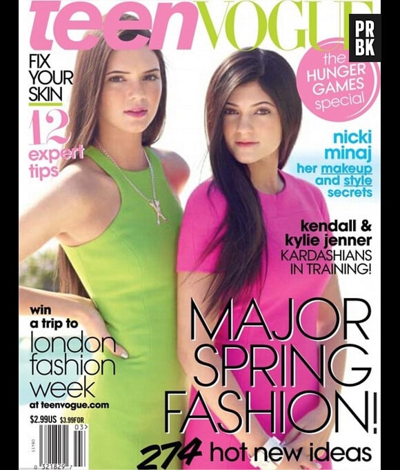 Kylie et Kendall Jenner font la couverture de Teen Vogue