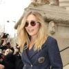 Elizabeth Olsen à la Fashion Week de Paris en 2012