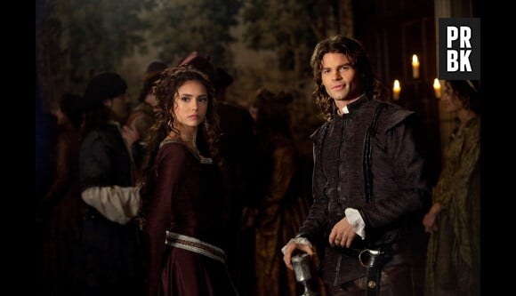 Katherine et Elijah lors de la saison 2