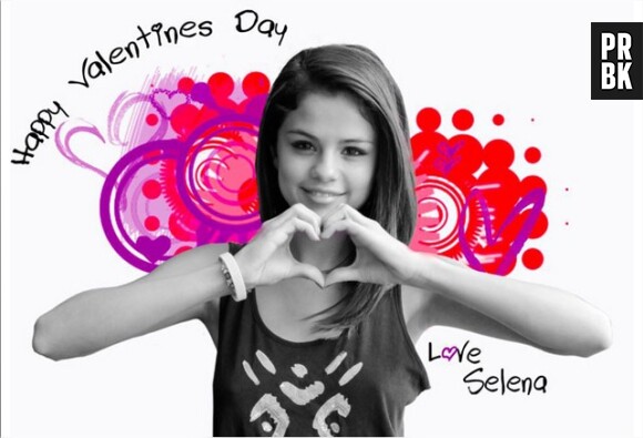 Selena Gomez vous souhaite une joyeuse Saint-Valentin !