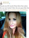 Et la nouvelle coupe de Demi Lovato