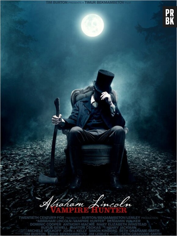 Affiche du film Abraham Lincoln : Chasseur de vampires