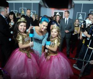 Sophie et Rosie avec Katy Perry aux Grammy Awards