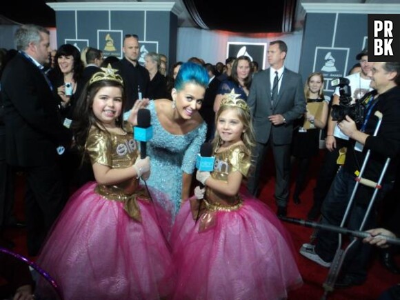 Sophie et Rosie avec Katy Perry aux Grammy Awards