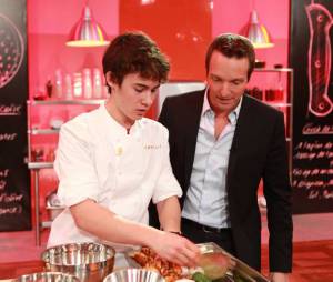 Ruben, avec Stéphane Rotenberg dans Top Chef 2012