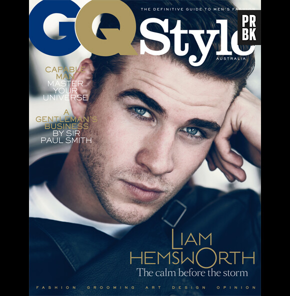 Liam Hemsworth en couverture de GQ Style Australia