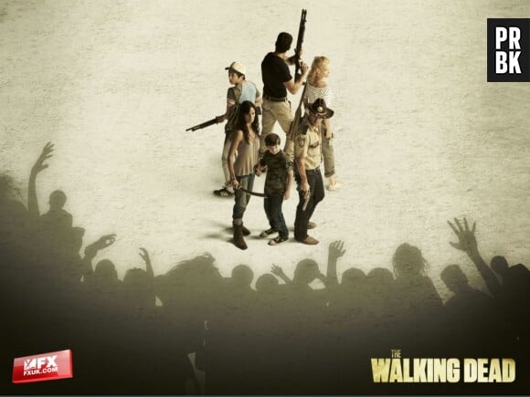 Les zombies envahissent le groupe de survivants dans The Walking Dead