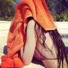Kendall Jenner, en bikini sur Twitter