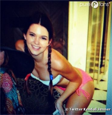 Kendall Jenner, elle prend sa soeur Kim pour exemple