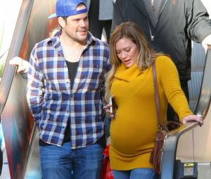 Hilary Duff et son mari Mike Comrie