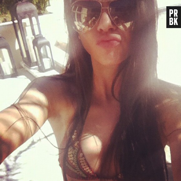 Kendall Jenner, en bikini, comme souvent