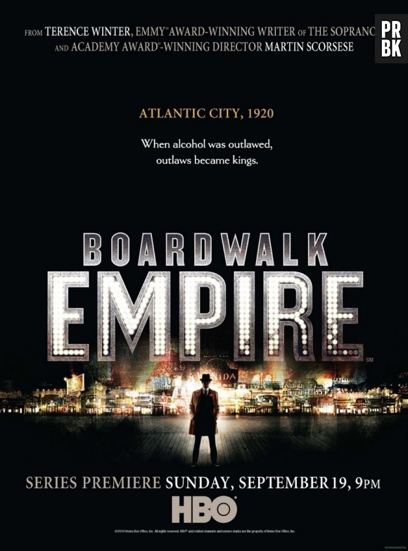 L'affiche de Boardwalk Empire