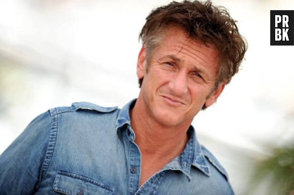 Sean Penn lors de sa venue au festival de Cannes en 2011