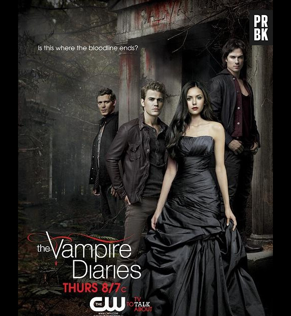Un superbe poster de la saison 3 de Vampire Diaries