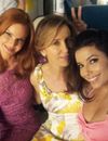 Marcia Cross, Felicity Huffman et Eva Longoria sur le tournage de Desperate Housewives
