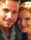 Shawn Pyfrom (Andrew) et sa "maman"