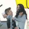 Justin Bieber et Selena Gomez sur le tournage du clip de Boyfriend