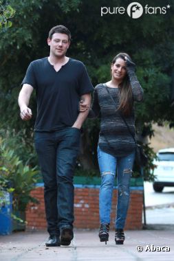 Lea Michele et Cory Monteith très amoureux à LA !