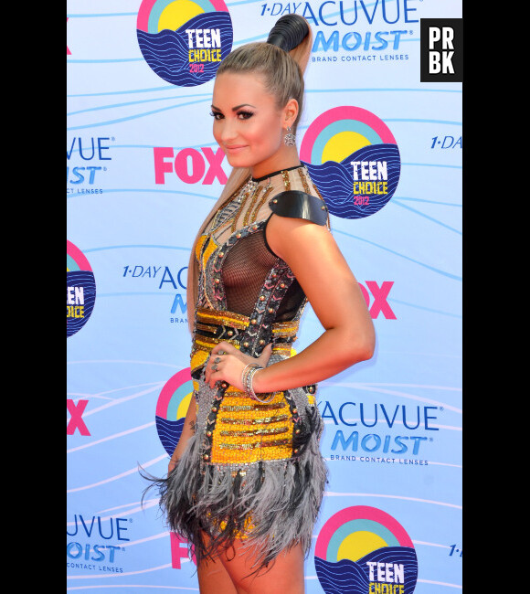 Demi Lovato et sa tenue exhib aux TCA 2012