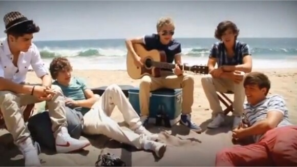 One Direction : leur cover de Wonderwall en mode playa ! (VIDEO)