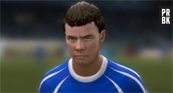 Le personnage de Frank Dubosc en mode FIFA 13