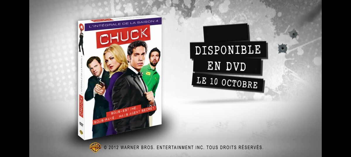 Vidéo : Promo de la saison 4 de Chuck en DVD - PureBreak